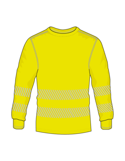 Vision Plus - Camiseta alta visibilidad amarilla